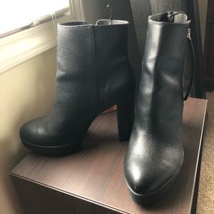 Black Moto Bootie